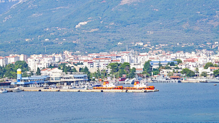 Naklejka premium Port Adria, Bar, Montenegro, 