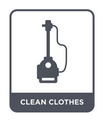 clean clothes icon vector