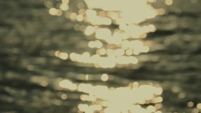 phosphorescence on the sea. The blue sea on a clear spring day, close-up