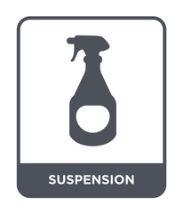 suspension icon vector