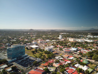 Business center of Managua town