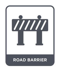 road barrier icon vector