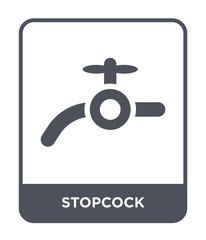 stopcock icon vector