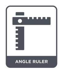 angle ruler icon vector