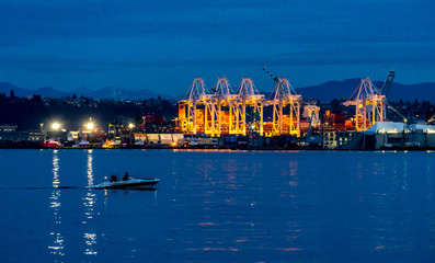 Port Of Seattle Lights 3