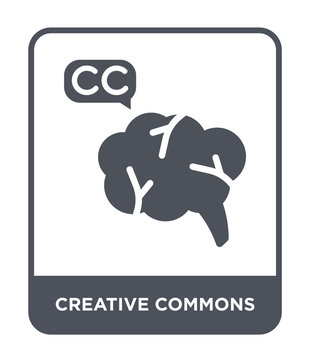 creative commons icon vector