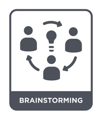 brainstorming icon vector