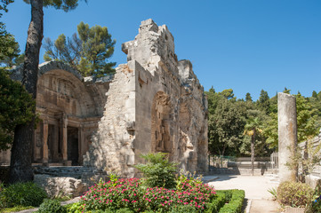 Diana-Tempel in Nimes in Südfrankreich