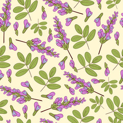 Licorice. Background, wallpaper, seamless. Sketch.