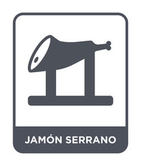 jam?n serrano icon vector