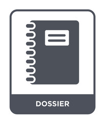 dossier icon vector