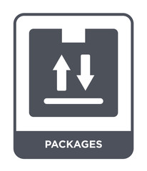 packages icon vector