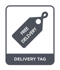 delivery tag icon vector