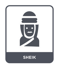 sheik icon vector