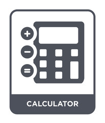 calculator icon vector