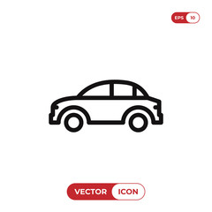 Car icon vector