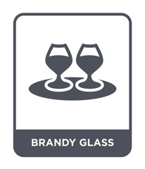 brandy glass icon vector