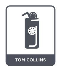 tom collins icon vector