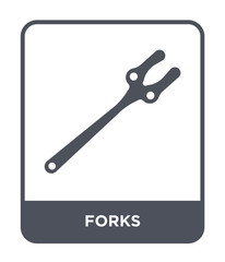 forks icon vector