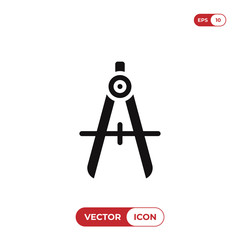 Compass icon vector