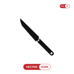 Knife icon vector