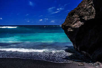 Waianapanapa Black Sand Beach - Maui - Hawaii