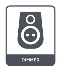 dimmer icon vector