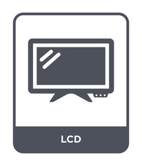 lcd icon vector