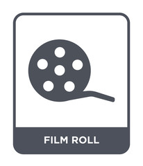 film roll icon vector