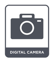 digital camera icon vector