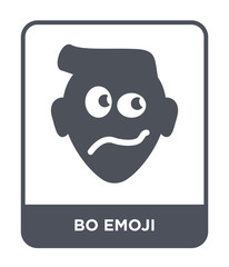 bo emoji icon vector