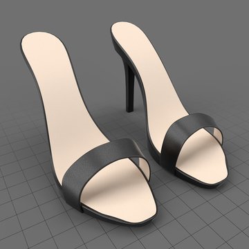 Heeled sandals