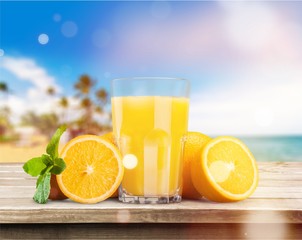 Orange juice.