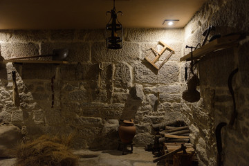 pantry in the old castle