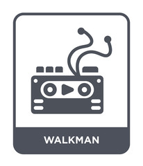 walkman icon vector