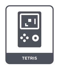 tetris icon vector