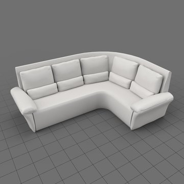 Modern corner sofa