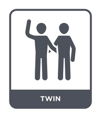 twin icon vector