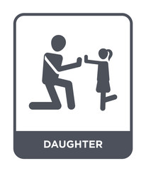 daughter icon vector