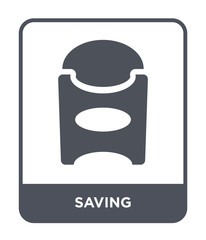 saving icon vector