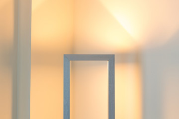 Cozy modern light. Interior real state light