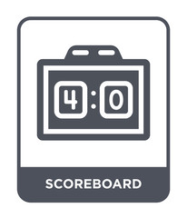 scoreboard icon vector