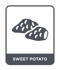 sweet potato icon vector