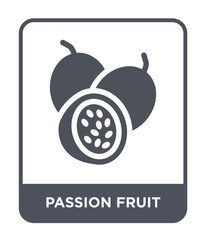 passion fruit icon vector