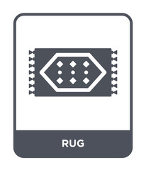 rug icon vector