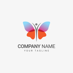 Butterfly Logo Template