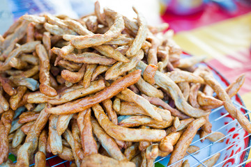Malaysian deepfried sweet potatoe