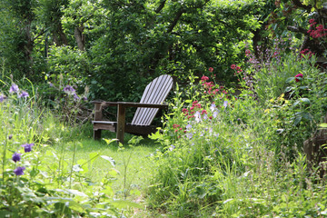 Sitzplatz im Garten