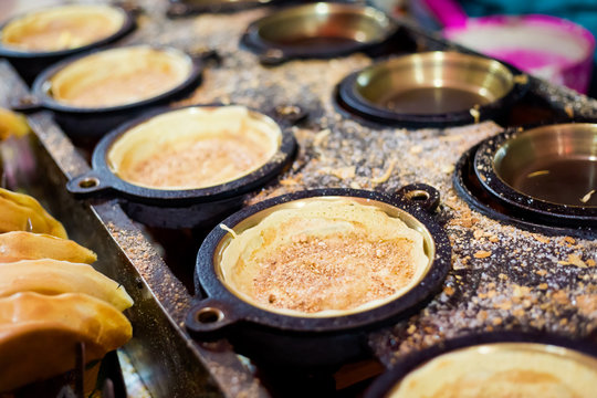 Malaysian pancake on night market