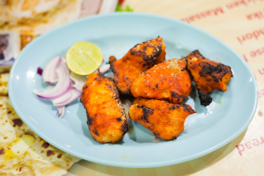 Malaysian tandoori chicken pieces